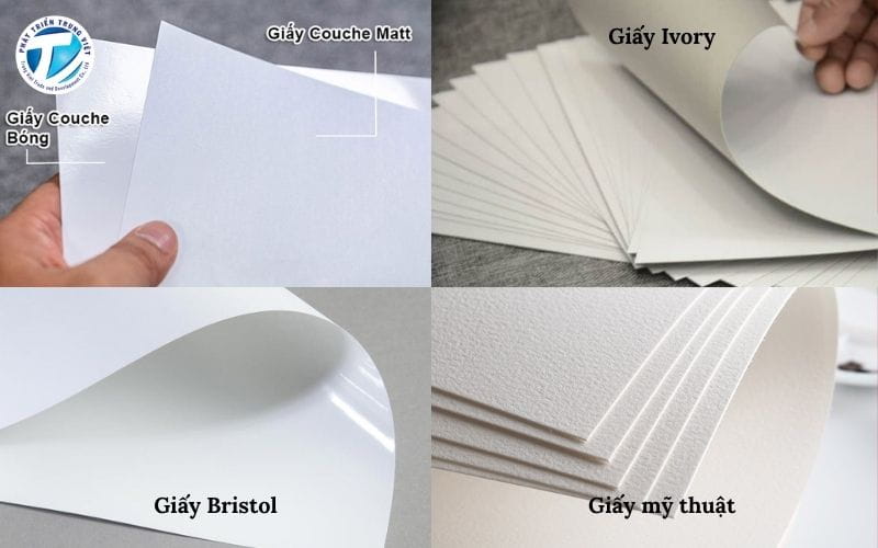 Một số chất liệu giấy in lịch 